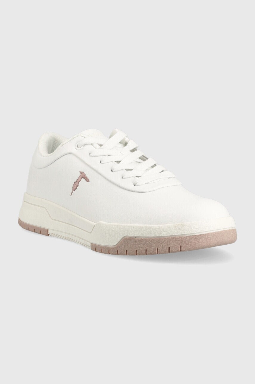 

Кожаные кроссовки Trussardi Vector Cupsole цвет белый 79A00807 9Y099998