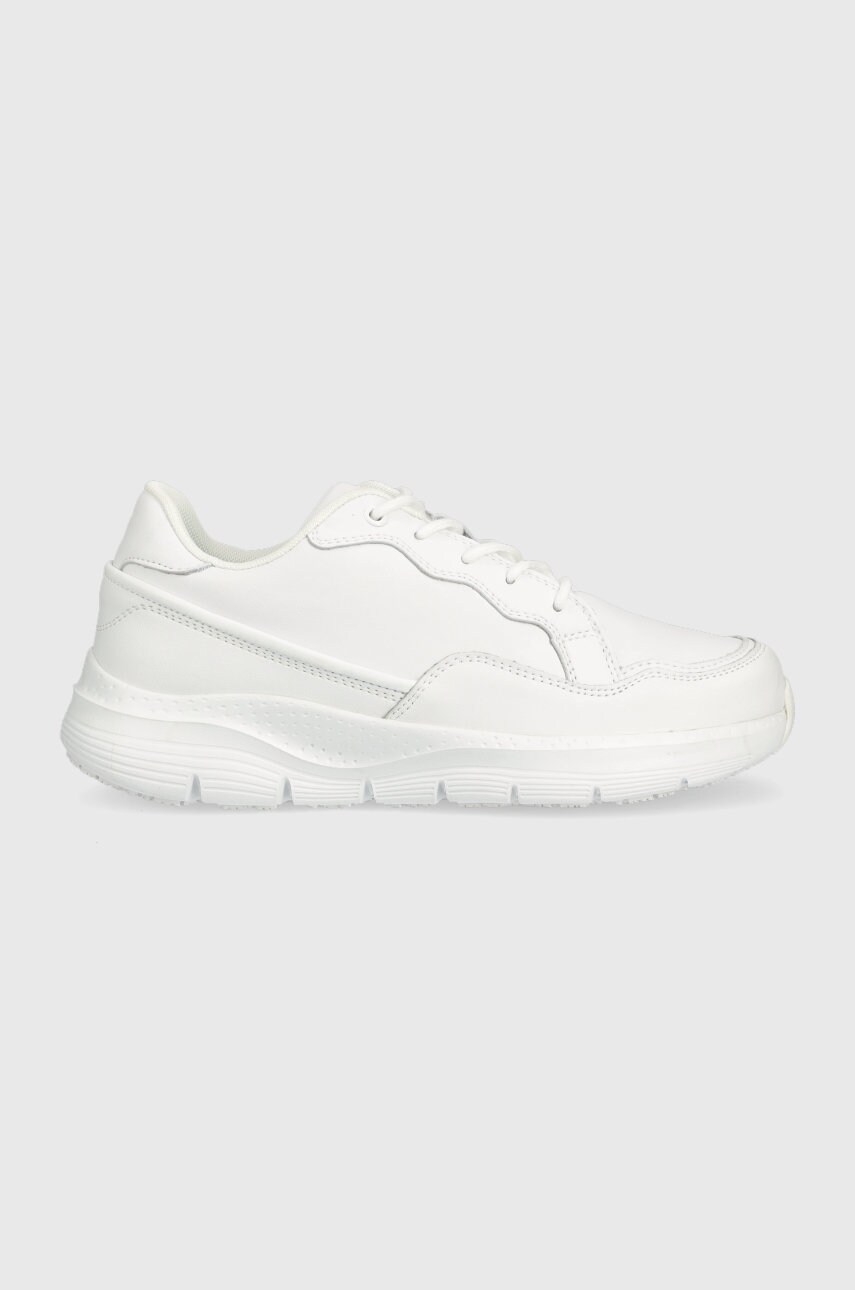 Trussardi sneakers din piele bora culoarea alb