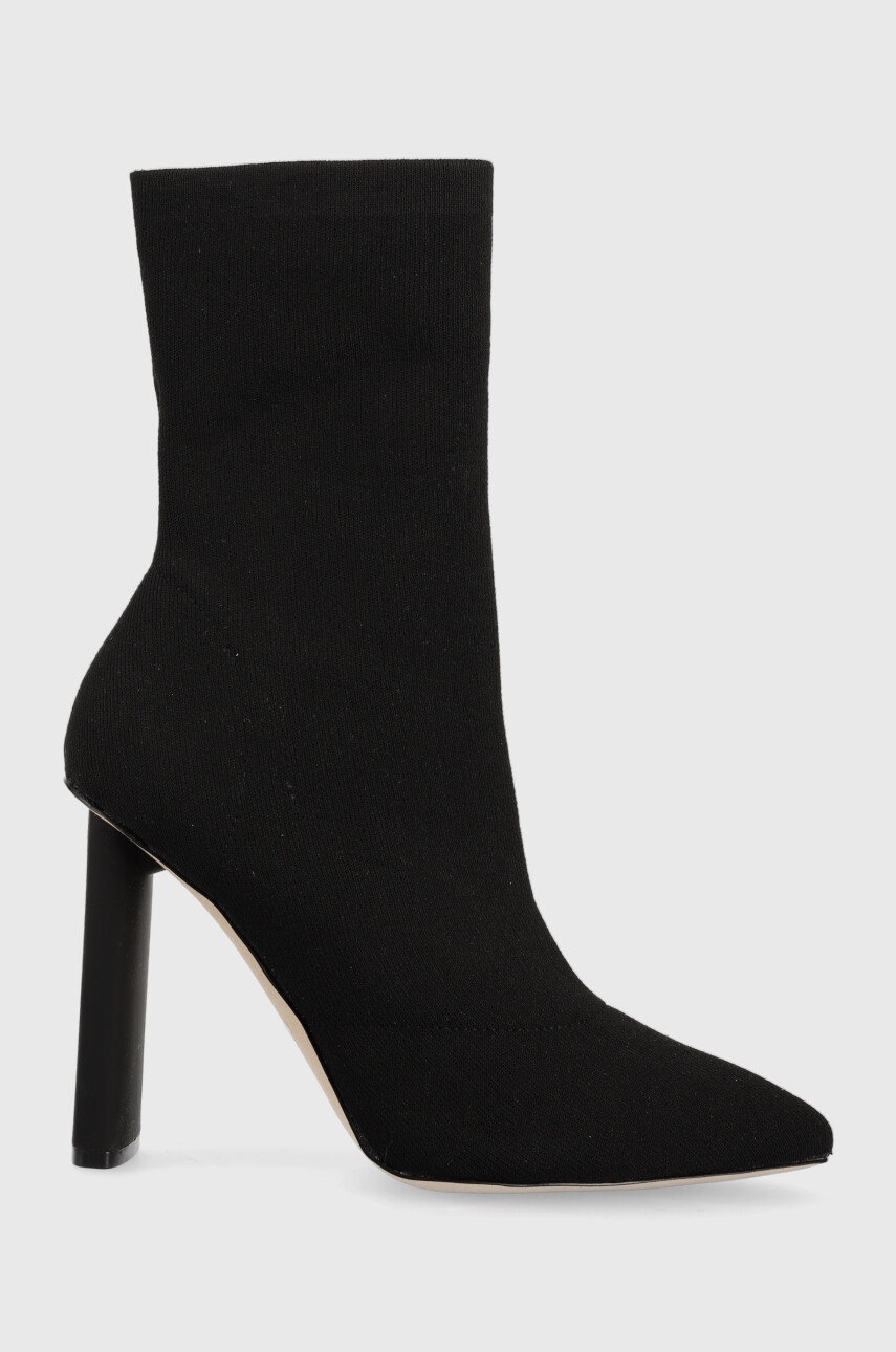 Aldo botine Tylah femei, culoarea negru, cu toc drept