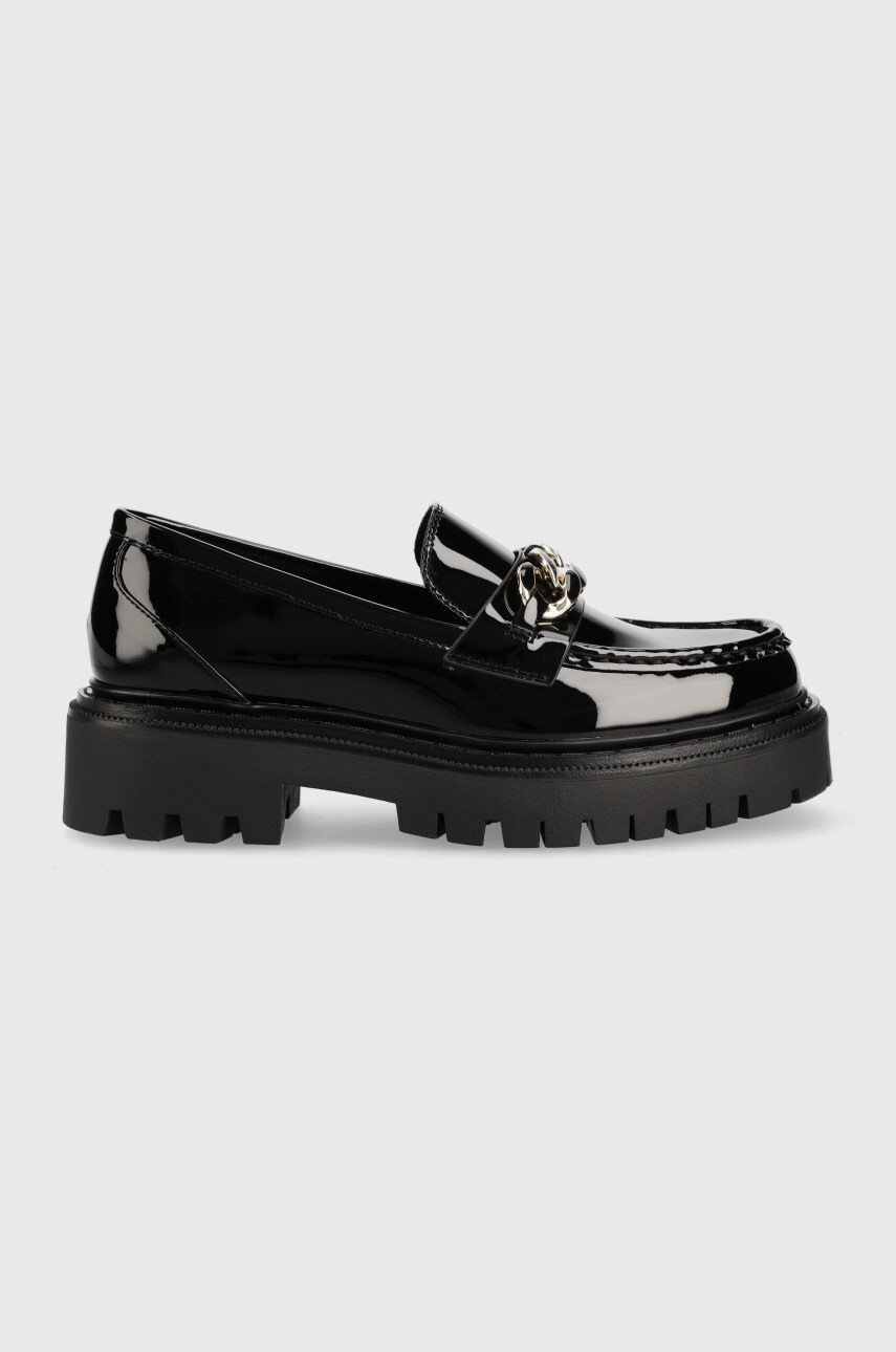 

Мокасини Aldo Brixton в черно с платформа, Черен