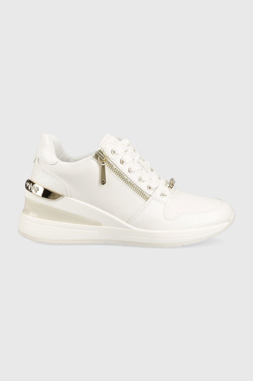 Sneakers boty Aldo Adwiwiax bílá barva - bílá -  Svršek: Umělá hmota Vnitřek: Textilní mat