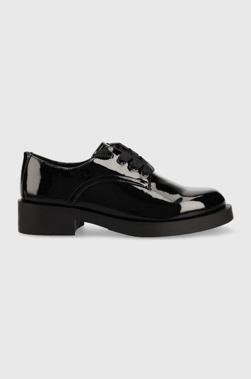 Aldo pantof Cambridge femei, culoarea negru, cu toc plat Aldo