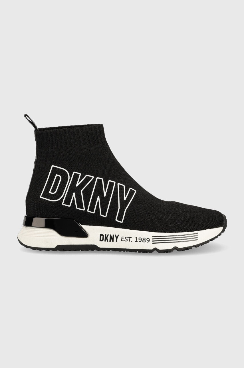 Levně Sneakers boty Dkny Nona černá barva