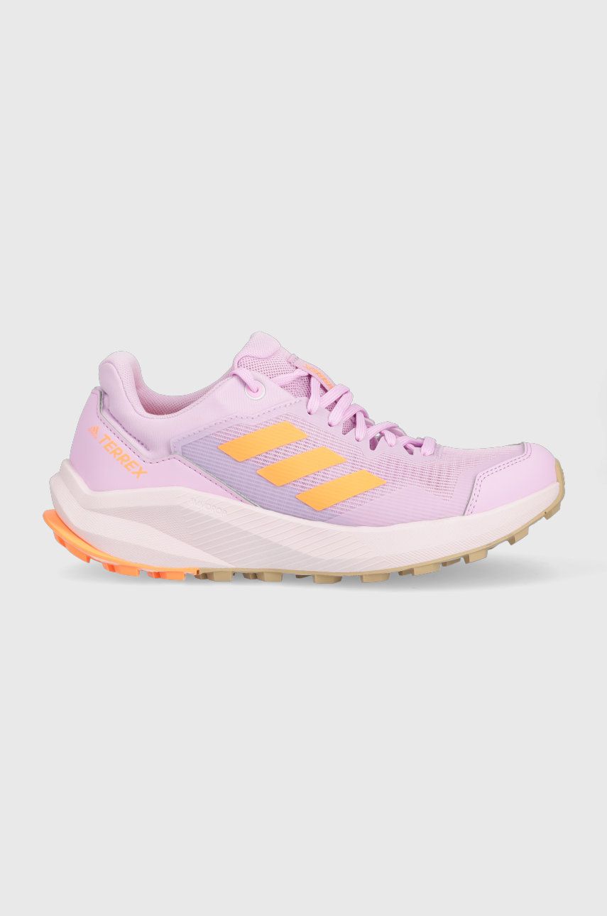 adidas TERREX pantofi Trailrider femei, culoarea violet adidas imagine noua