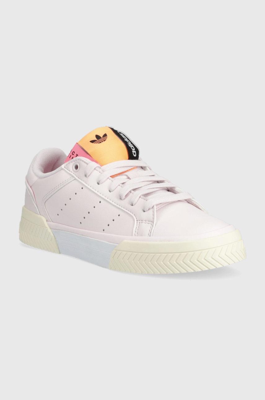 

Кросівки adidas Originals Court Torino колір рожевий