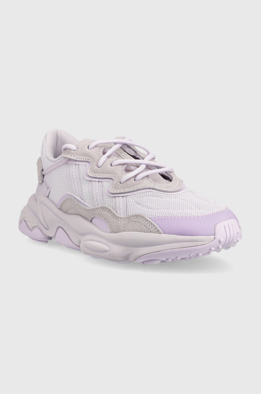 

Кроссовки adidas Originals Ozweego цвет фиолетовый