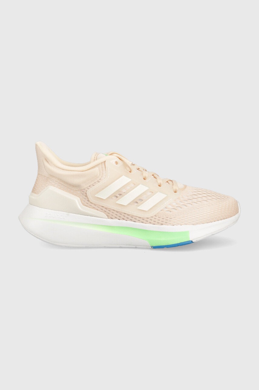 

Обувь для бега adidas Eq21 Run цвет бежевый