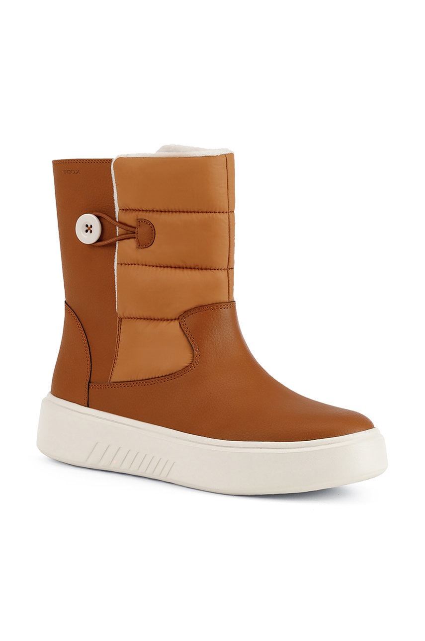 Μπότες χιονιού Geox Nhenbus χρώμα: καφέ, φωτογραφία