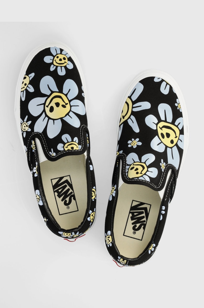 

Ниски кецове Vans Slip-on в черно, Черен