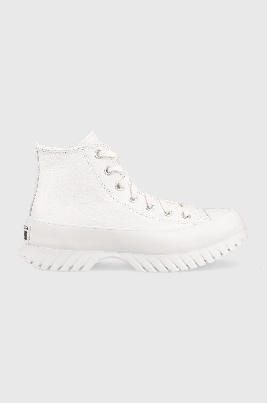 Tenisi Converse Chuck Taylor All Star Lugged 2.0 Leather High 'white Black' A03705c