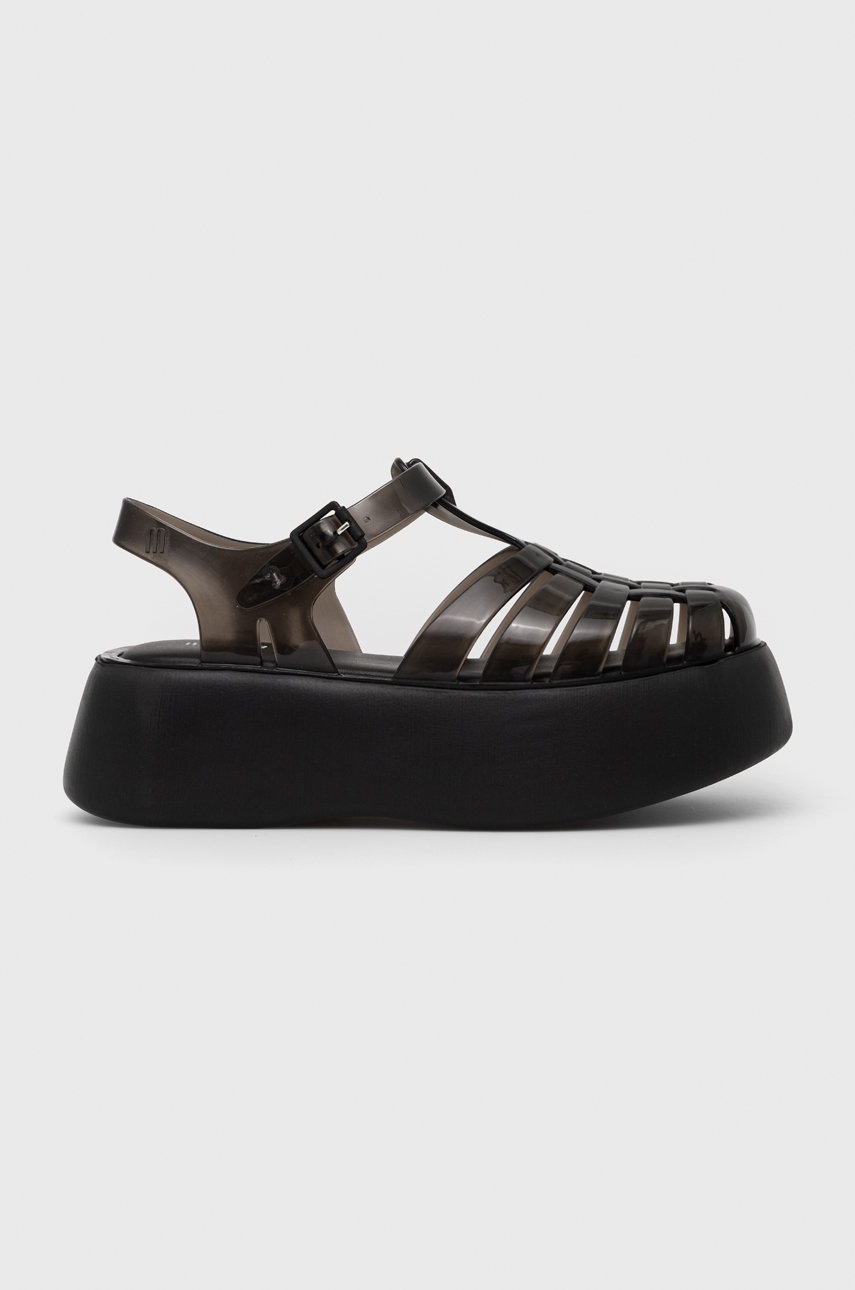 

Сандали Melissa Possetion Plato Ad в черно, Черен