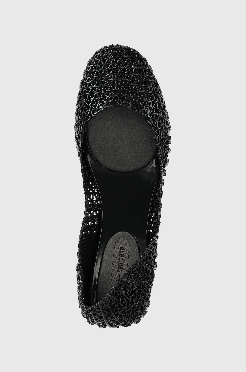 Μπαλαρίνες Melissa Campana Papel Ad χρώμα: γκρι φωτογραφία