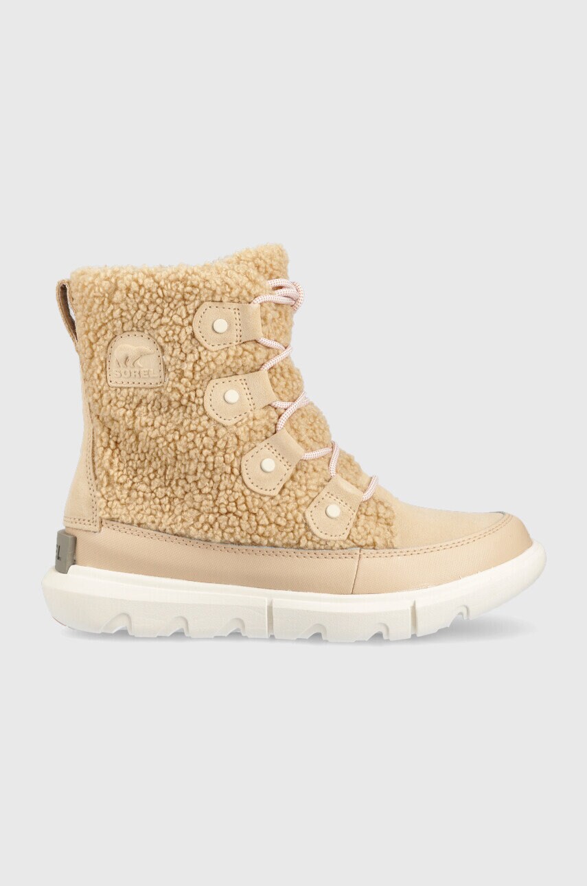 Sorel cizme de iarna explorer ii joan c culoarea bej