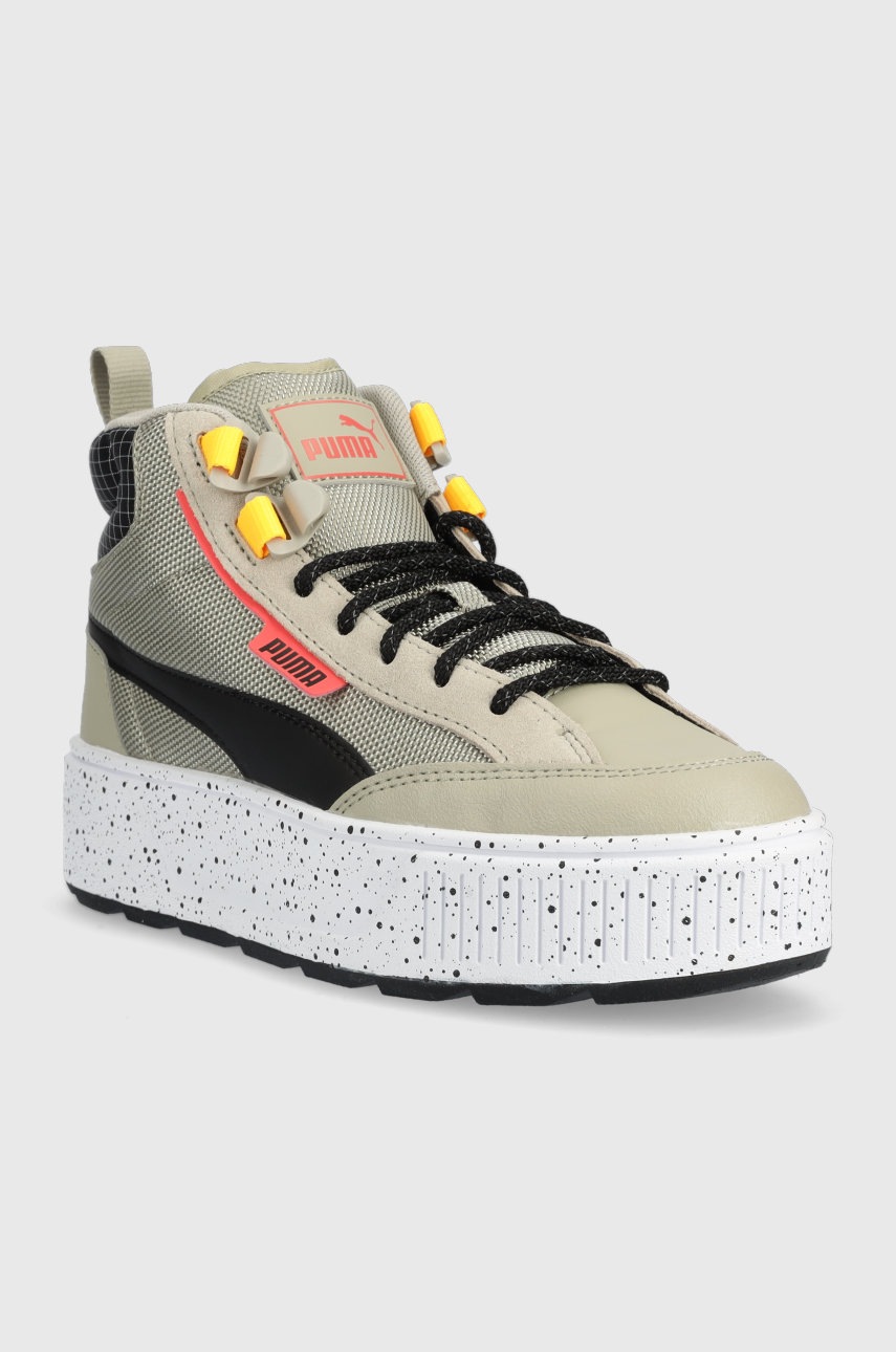

Кроссовки Puma Karmen Mid Open Road цвет зелёный