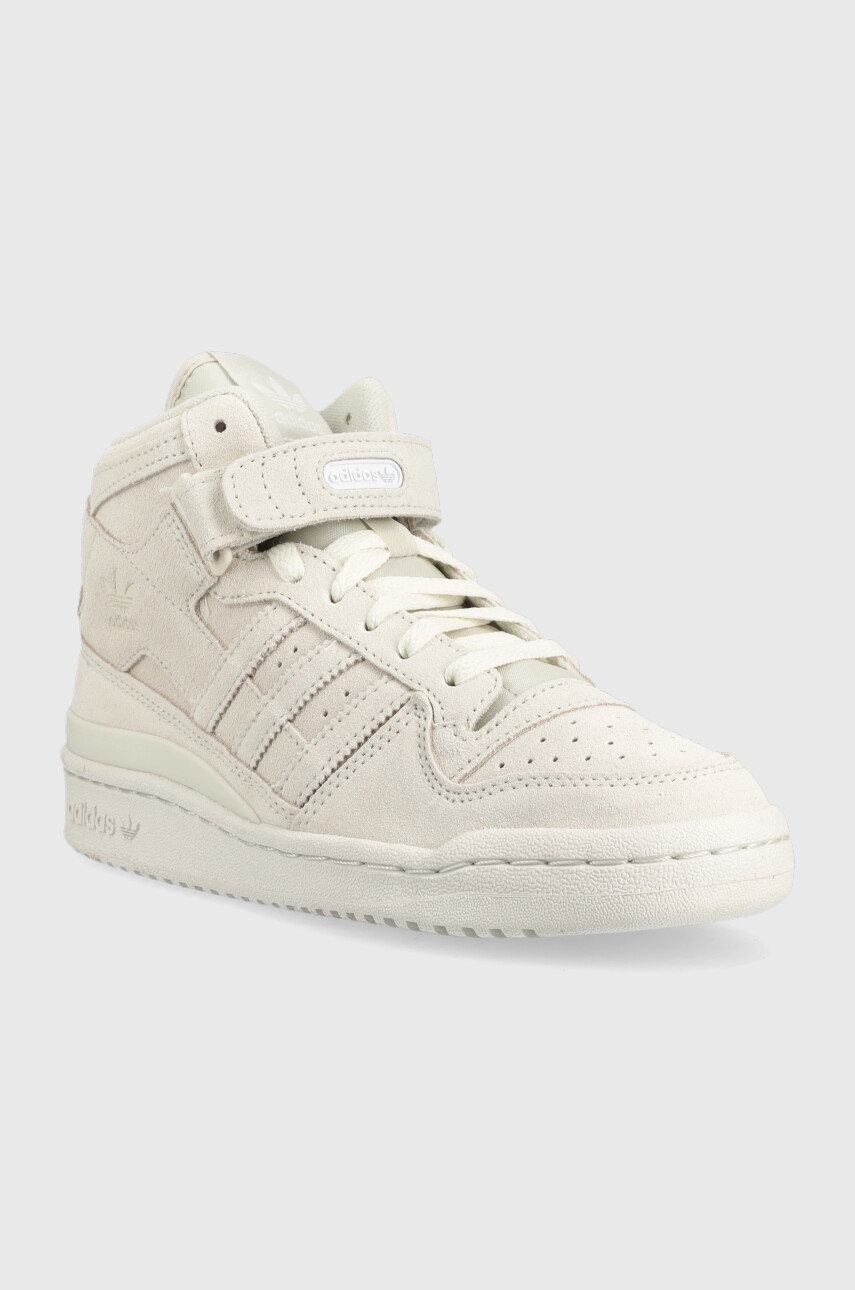 

Замшевые кроссовки adidas Originals Forum цвет бежевый