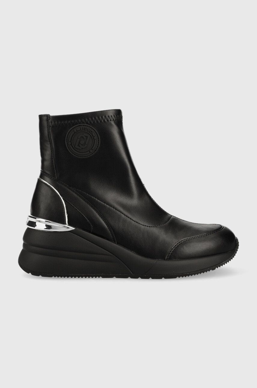 Sneakers boty Liu Jo Alyssa 06 černá barva - černá -  Svršek: Umělá hmota Vnitřek: Textiln