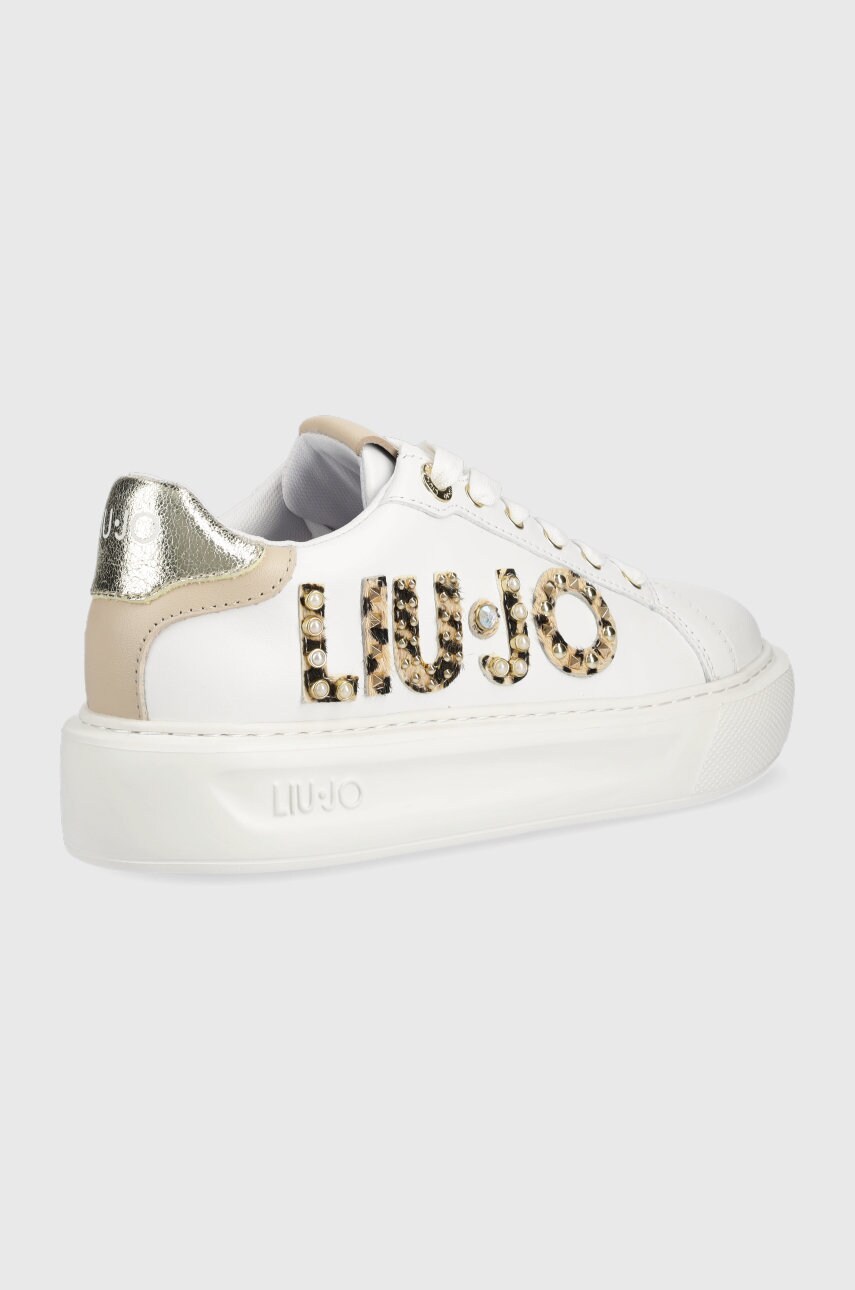 

Кожаные кроссовки Liu Jo Kylie 10 цвет белый