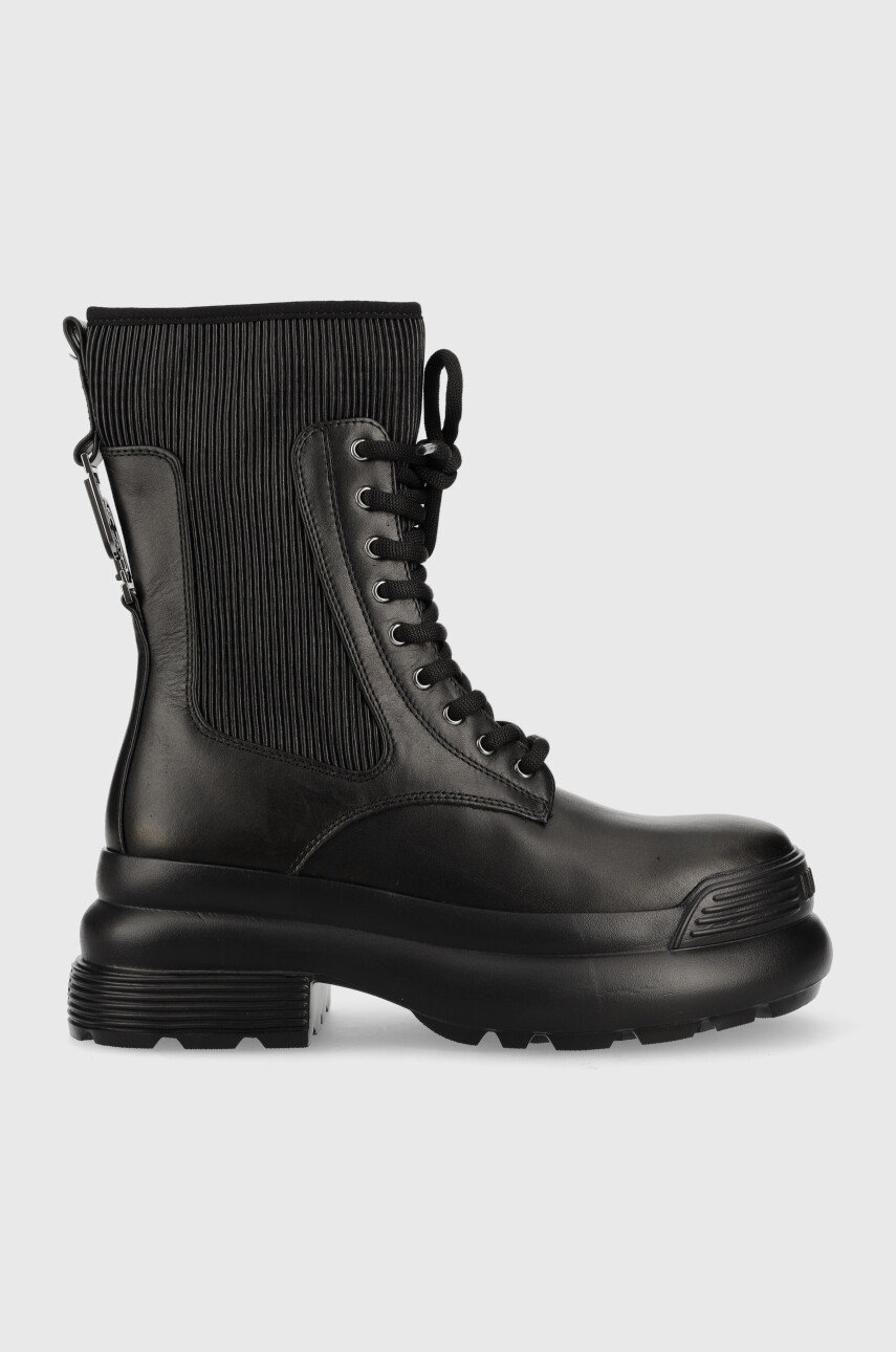 

Полусапожки Liu Jo Amy 06 женские цвет чёрный на платформе SF2079PX13622222