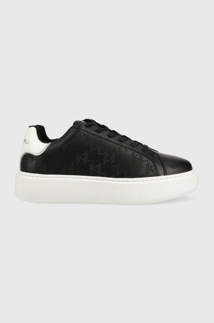 Levně Sneakers boty Karl Lagerfeld Maxi Kup černá barva