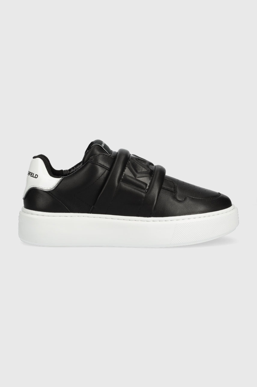 Karl Lagerfeld sneakersy MAXI KUP kolor czarny