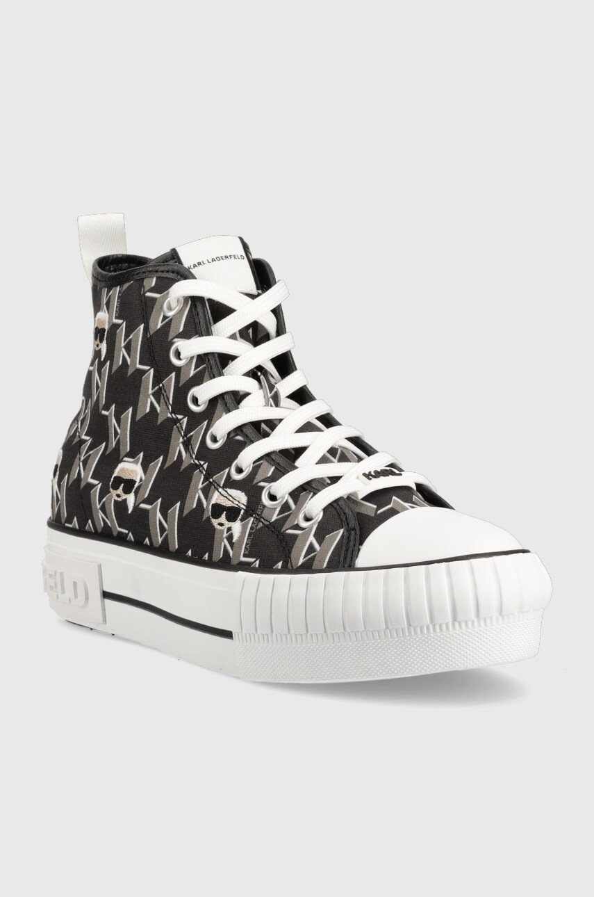 

Кеды Karl Lagerfeld Kampus Max женские цвет чёрный