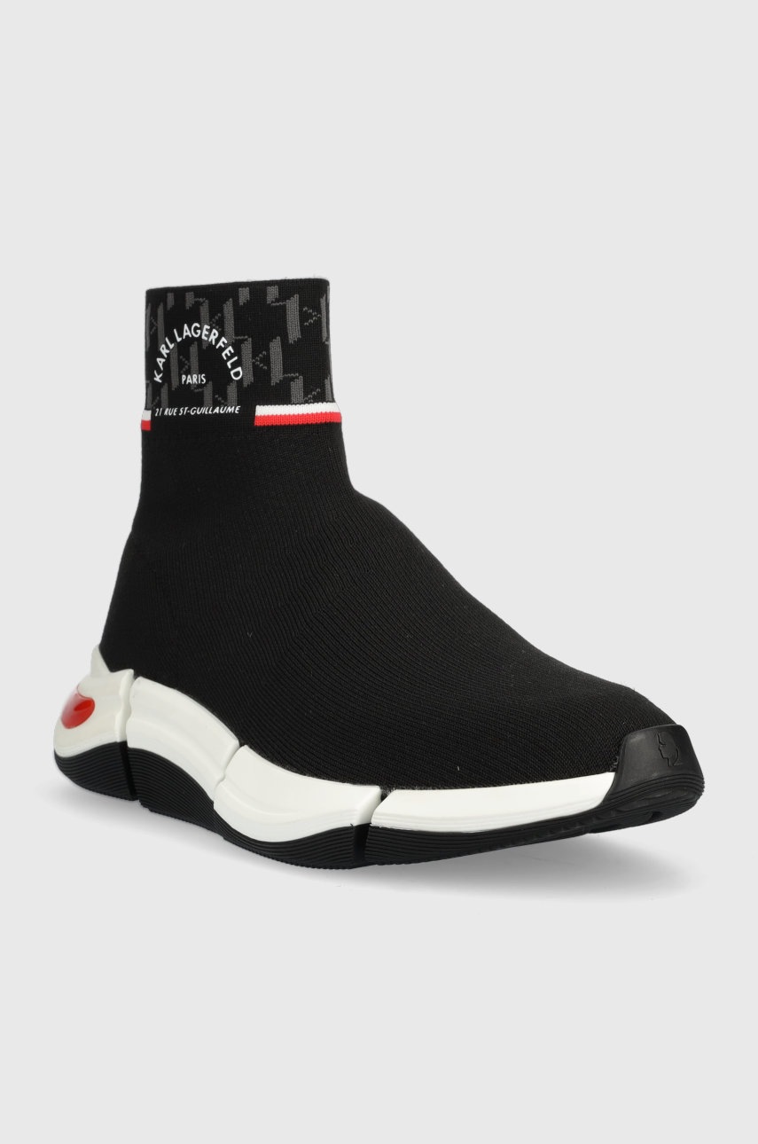 

Кросівки Karl Lagerfeld Quadra колір чорний