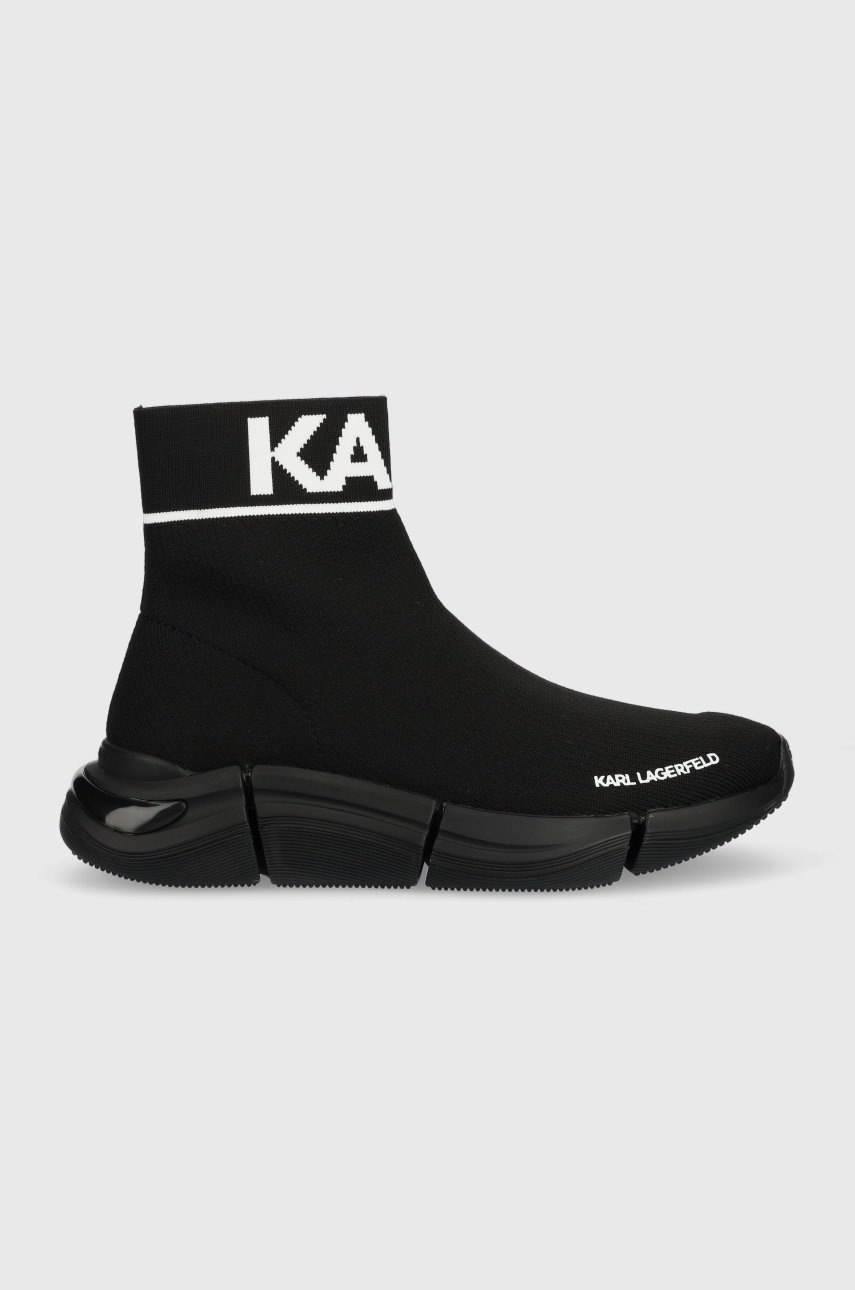 

Маратонки Karl Lagerfeld Quadra в черно, Черен