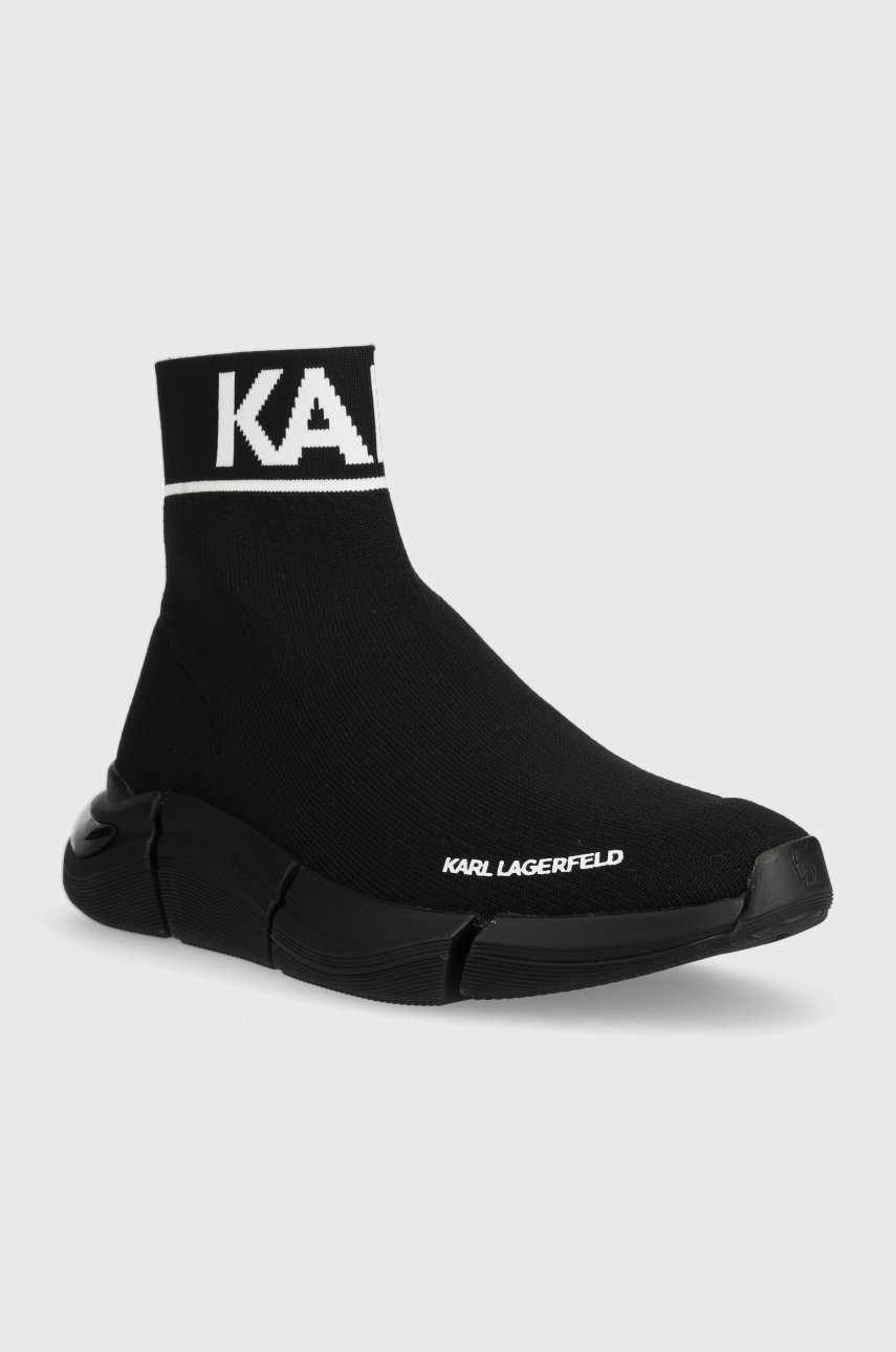 

Кросівки Karl Lagerfeld Quadra колір чорний