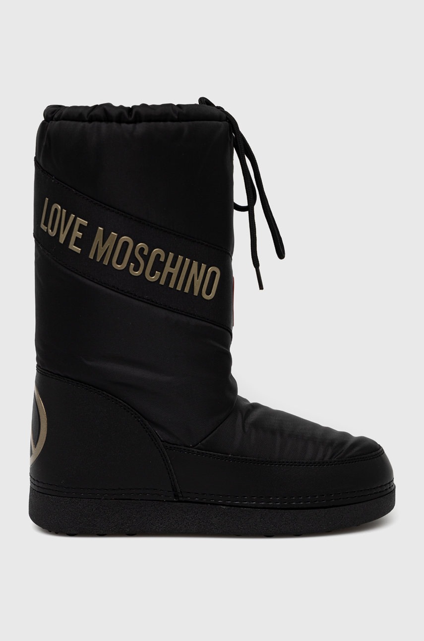 

Апрески Love Moschino в черно, Черен