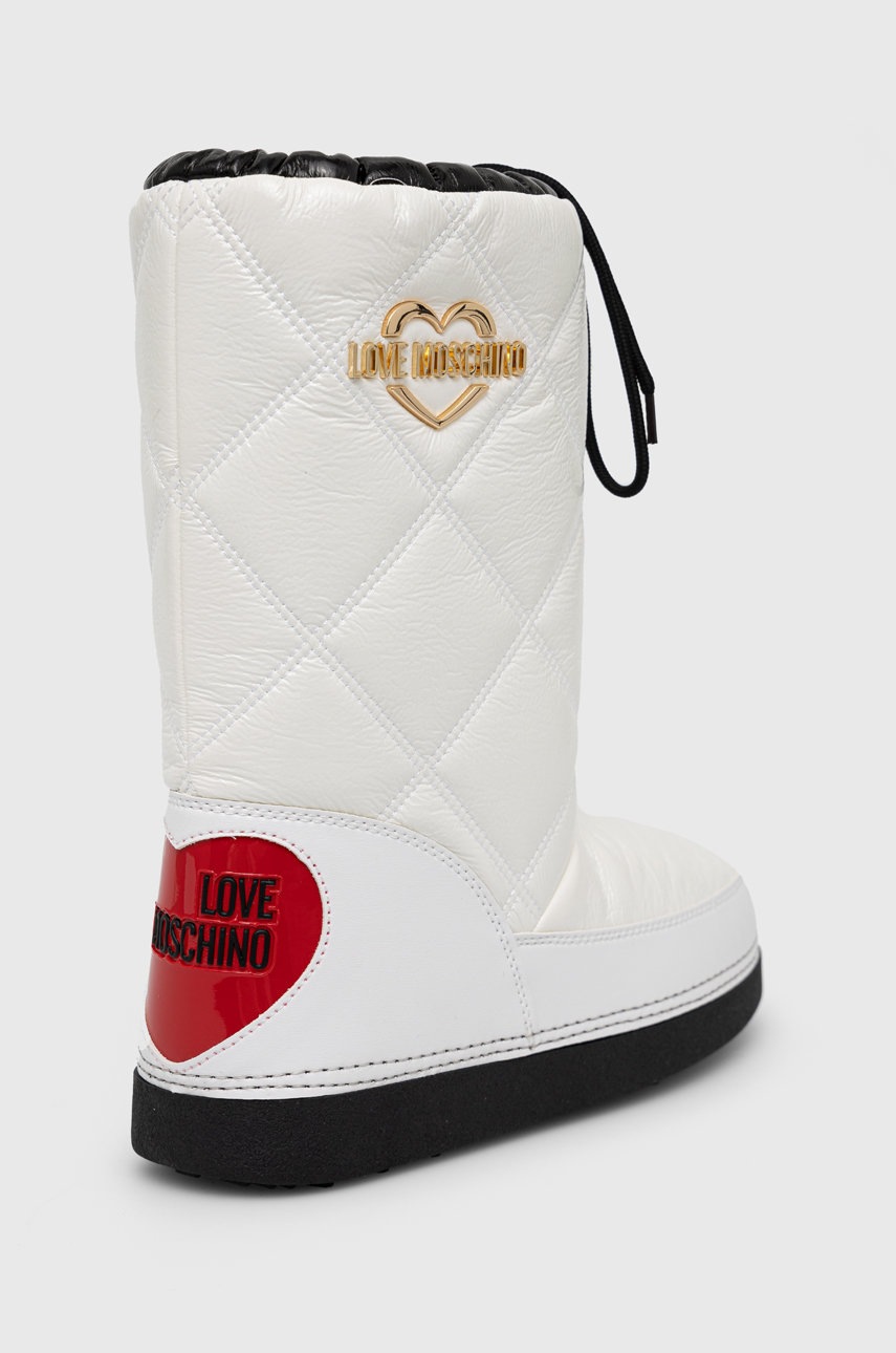

Зимові чоботи Love Moschino колір білий