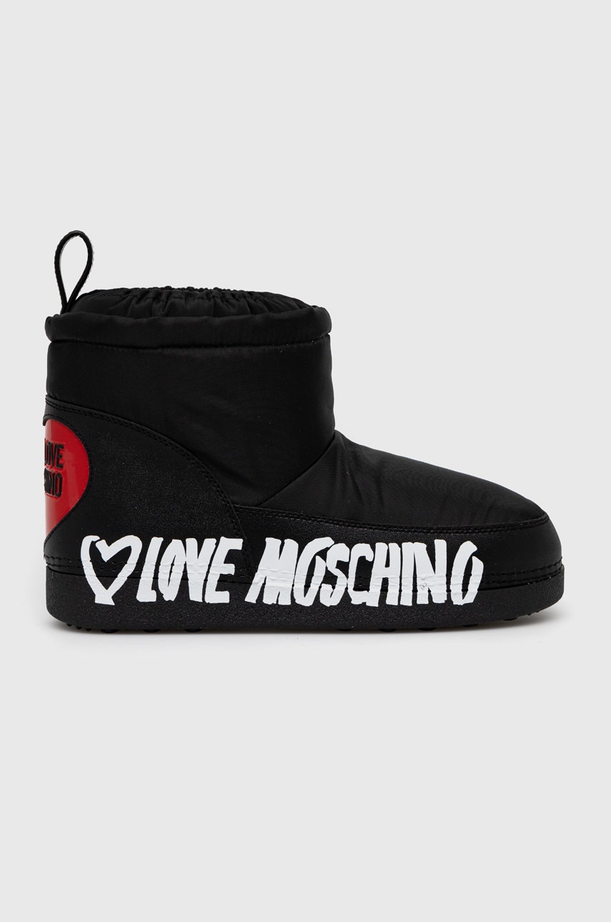 

Апрески Love Moschino в черно, Черен