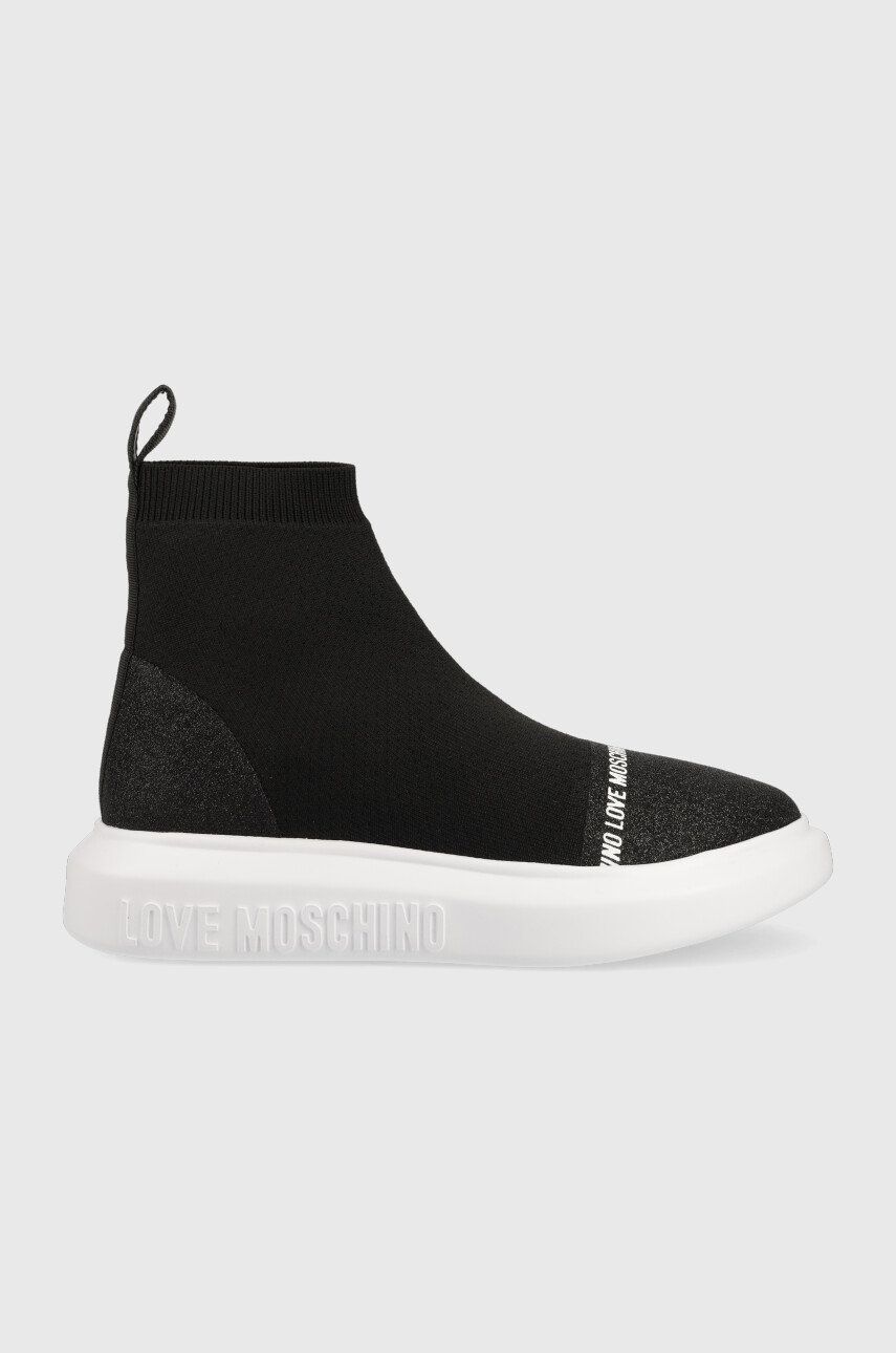 Love Moschino sneakers culoarea negru answear.ro poza 2022 adidasi-sport.ro cel mai bun pret  online