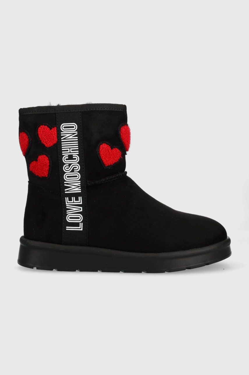 Love Moschino cizme de iarna culoarea negru answear.ro imagine noua gjx.ro
