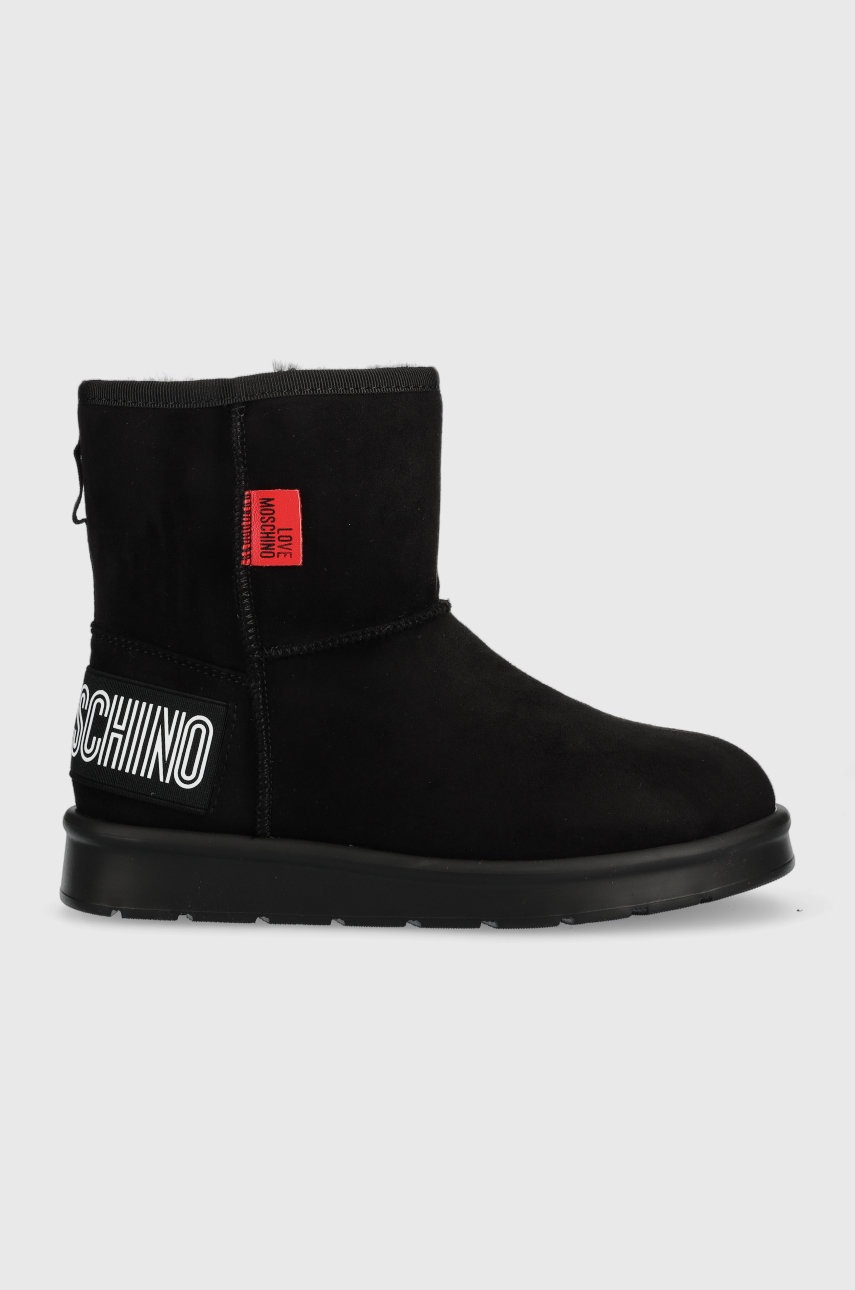 

Апрески Love Moschino в черно, Черен