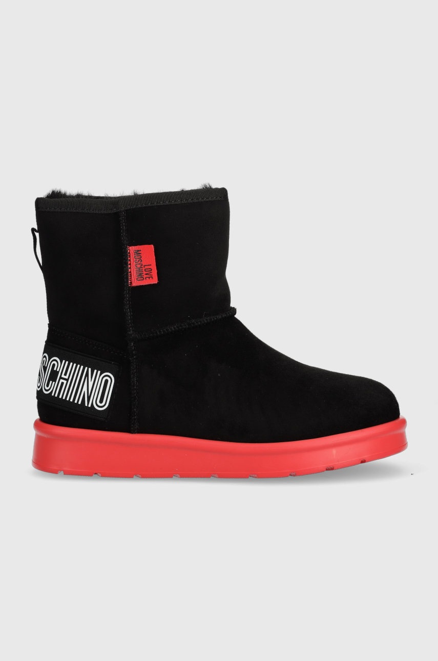 

Апрески Love Moschino в черно, Черен