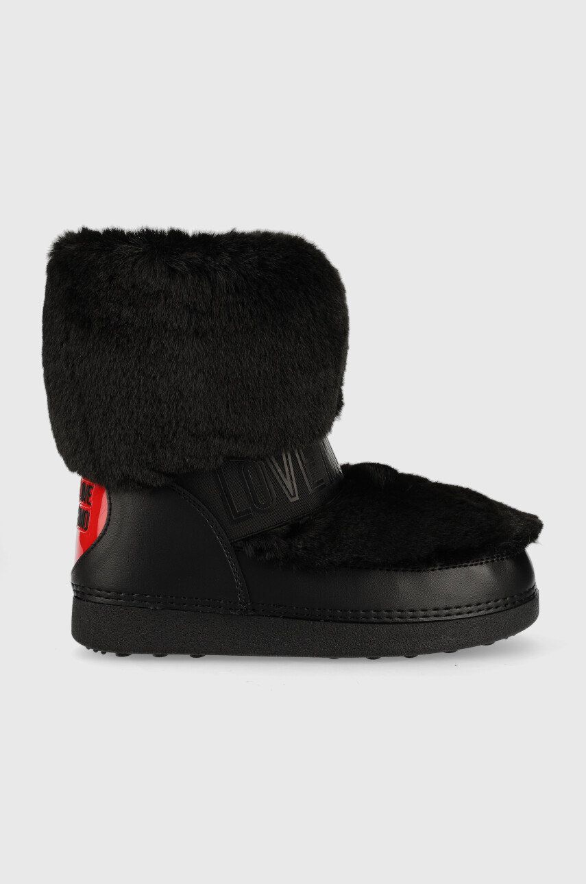 Love Moschino cizme de iarna culoarea negru answear.ro imagine promotii 2022