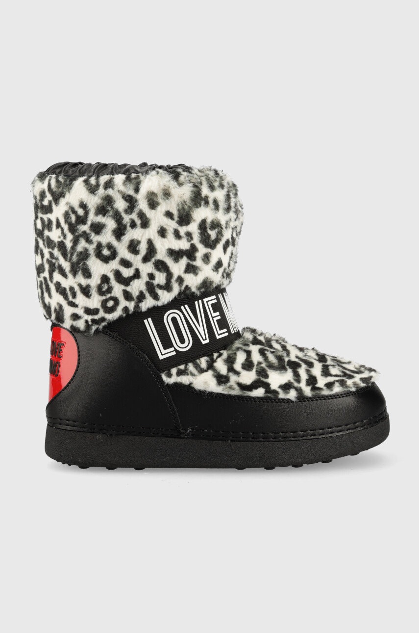 

Апрески Love Moschino в черно, Черен