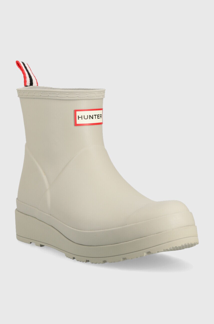 

Гумові чоботи Hunter Original Play Boot Short жіночі колір сірий WFS2020RMA