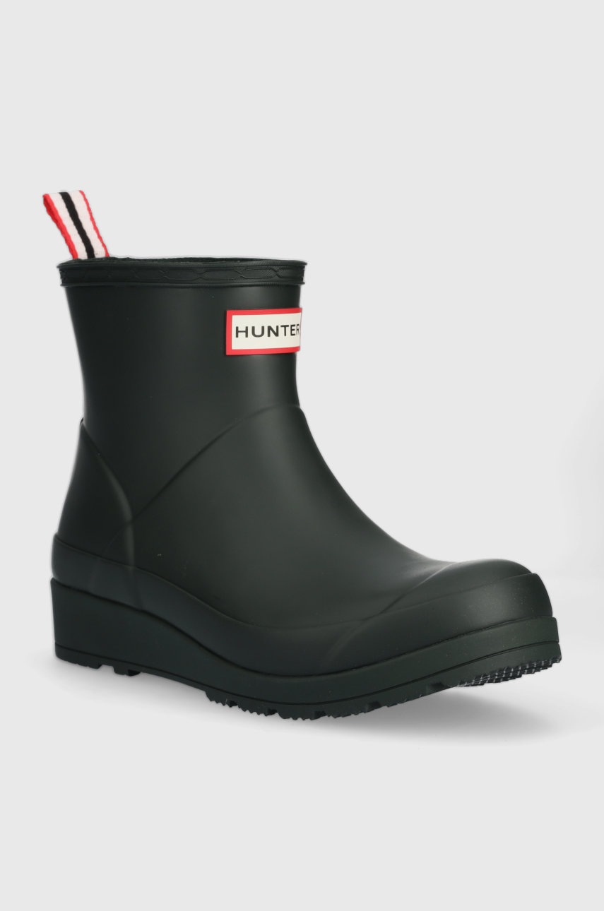 

Гумові чоботи Hunter Original Play Boot Short жіночі колір сірий WFS2020RMA