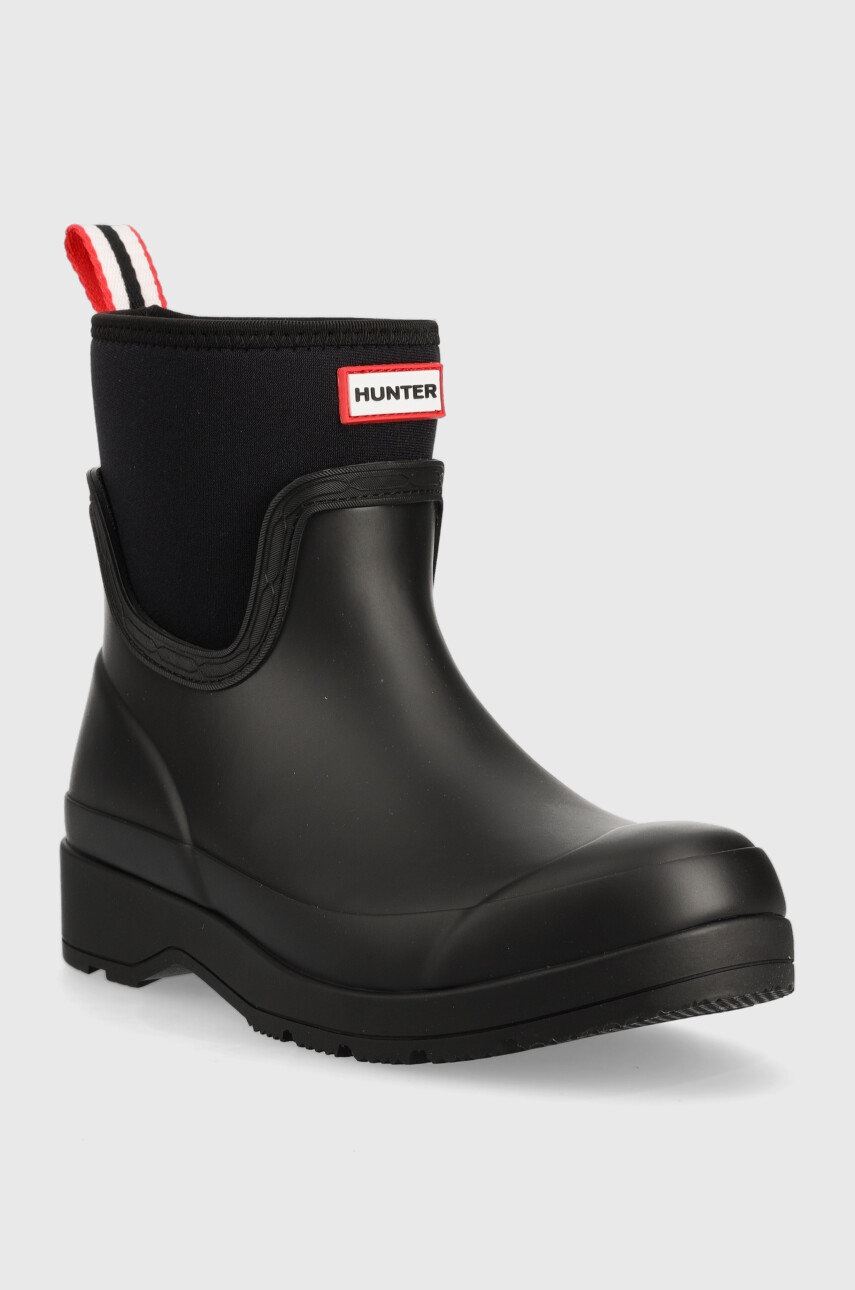 

Резиновые сапоги Hunter Play Neoprene женские цвет чёрный WFS1020RMA