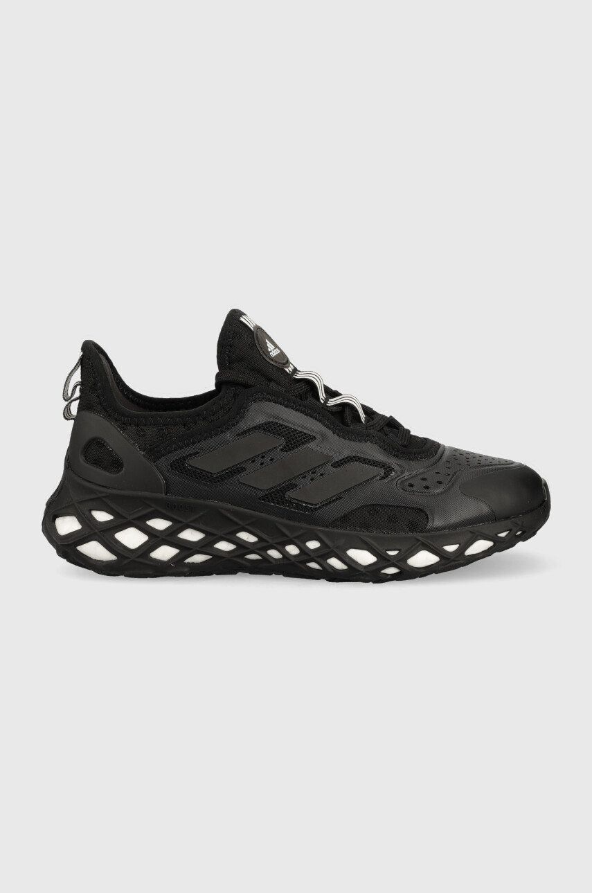 Levně Běžecké boty adidas Performance Web Boost černá barva