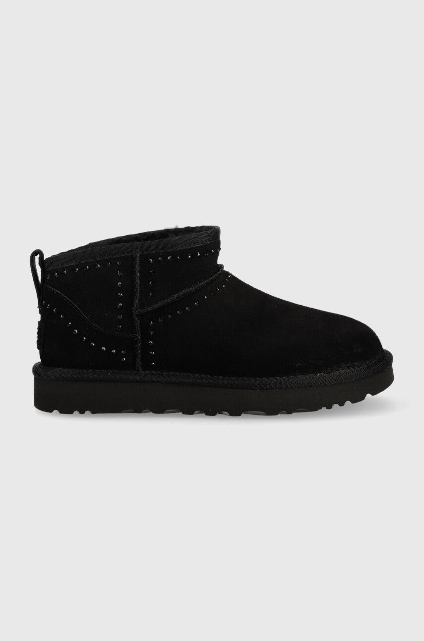 semisove-snehule-ugg-w-classic-ultra-mini-bling-cerna-barva
