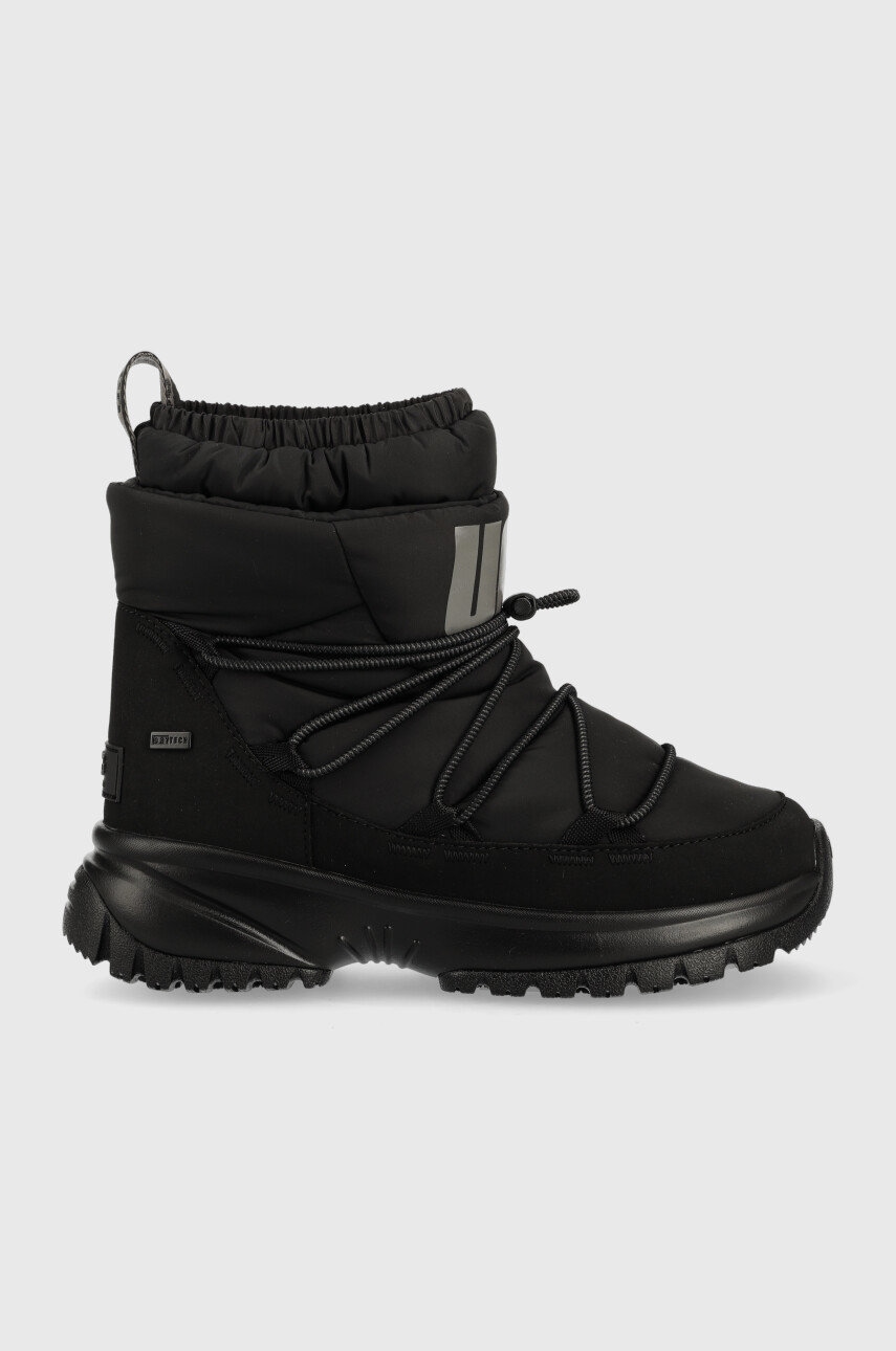 Ugg Cizme De Zapada Yose Puffer Mid Culoarea: Negru 1131978.blk