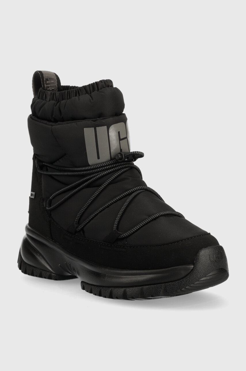 Μπότες χιονιού UGG W Yose Puffer Mid χρώμα: μαύρο 1131978.BLK F30 φωτογραφία