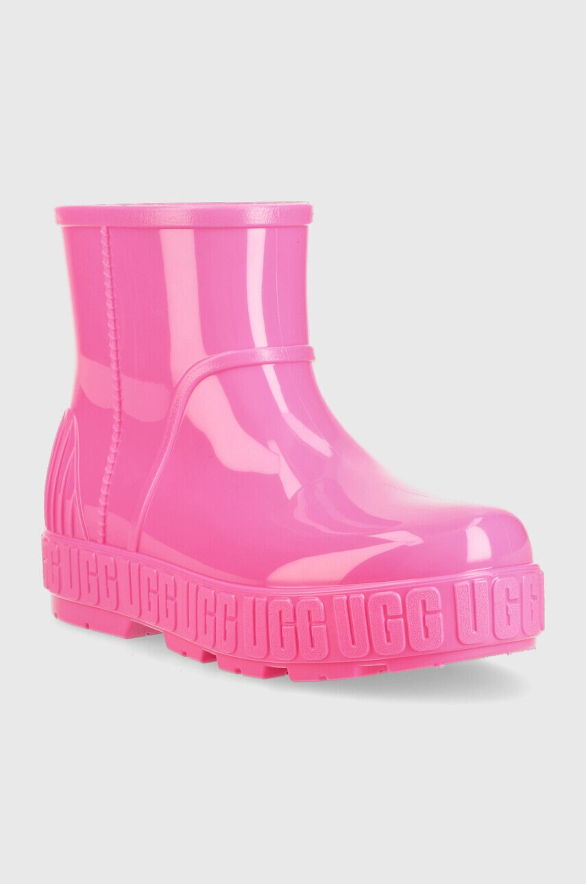 

Резиновые сапоги UGG W Drizlita женские цвет розовый