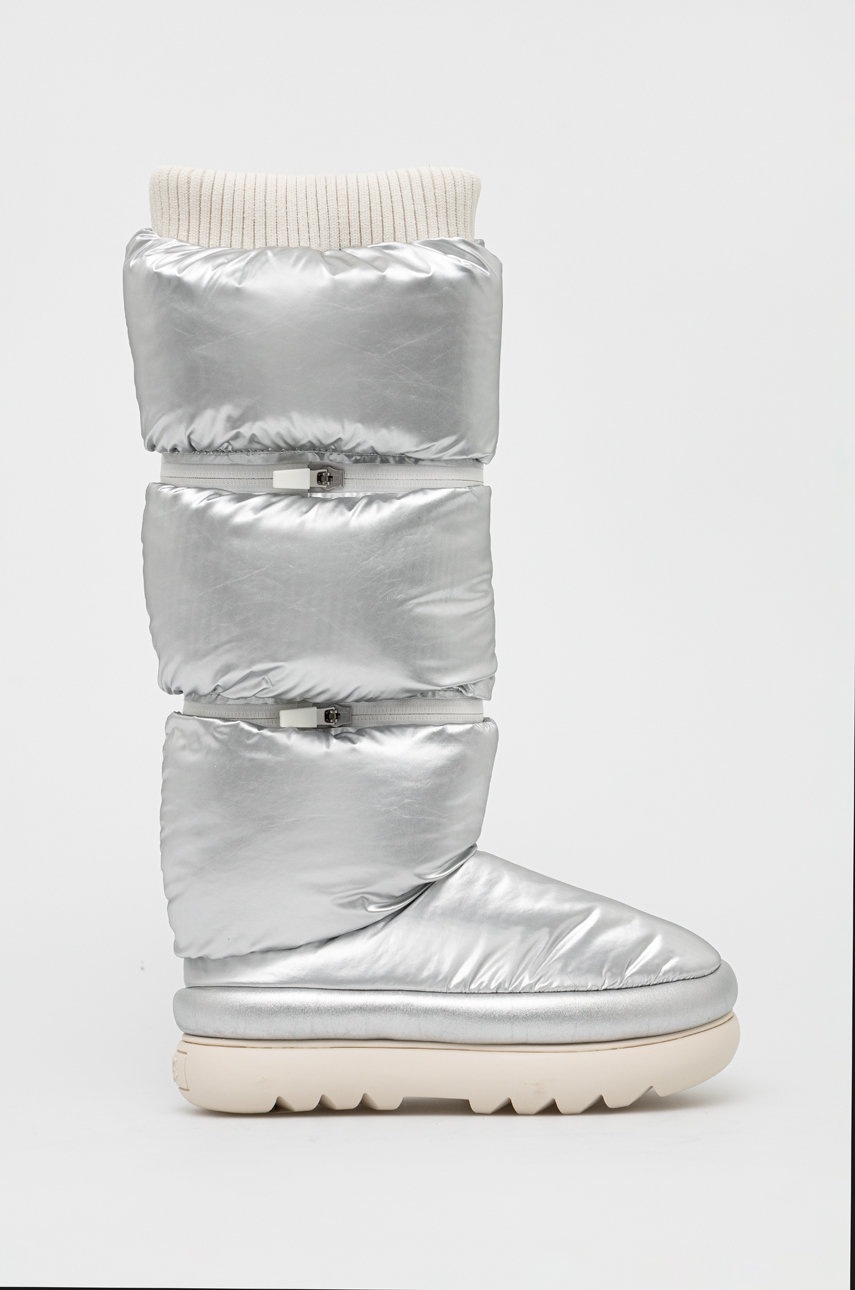 

Апрески UGG W Classic Maxi Ultra Tall в сребристо, Сребърен