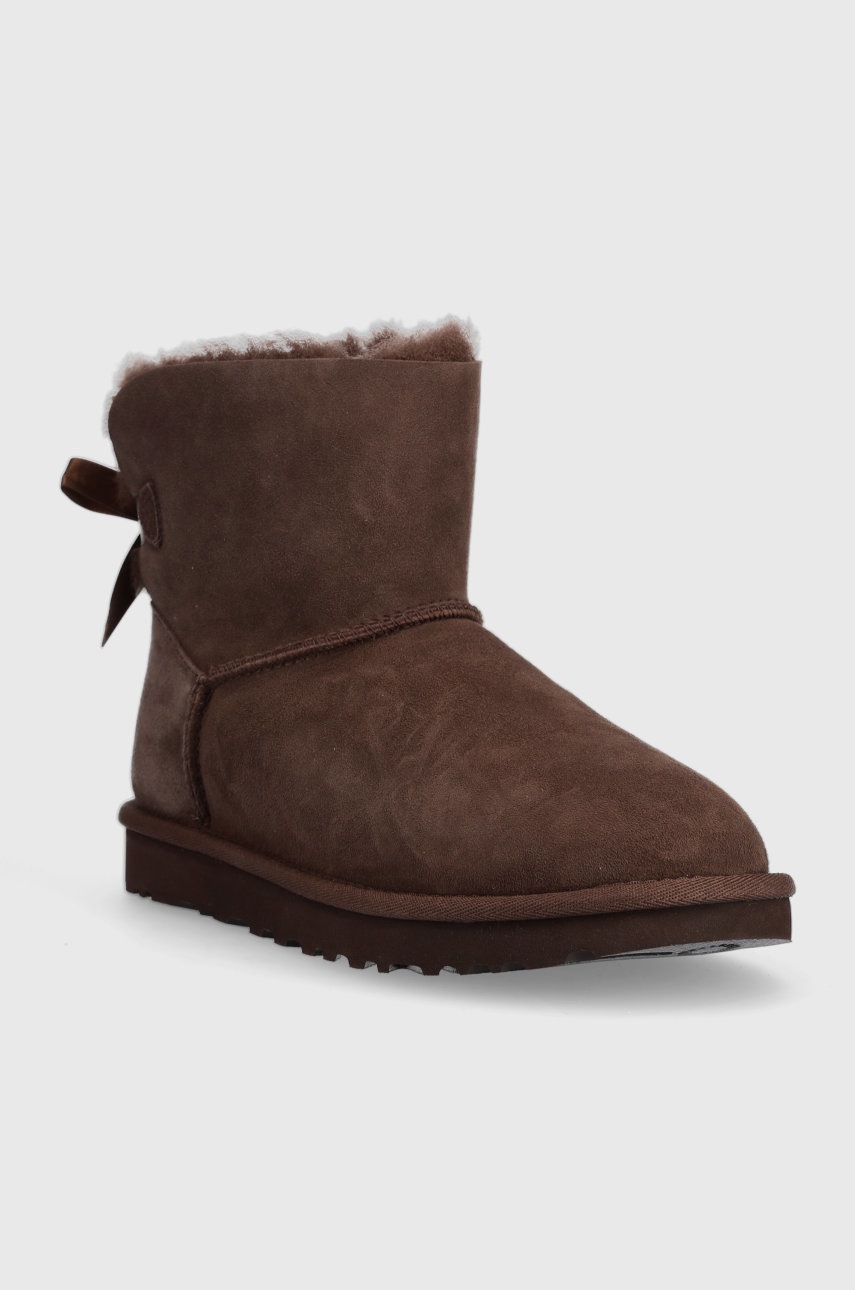 

Зимові чоботи UGG W Mini Bailey Bow Ii колір коричневий