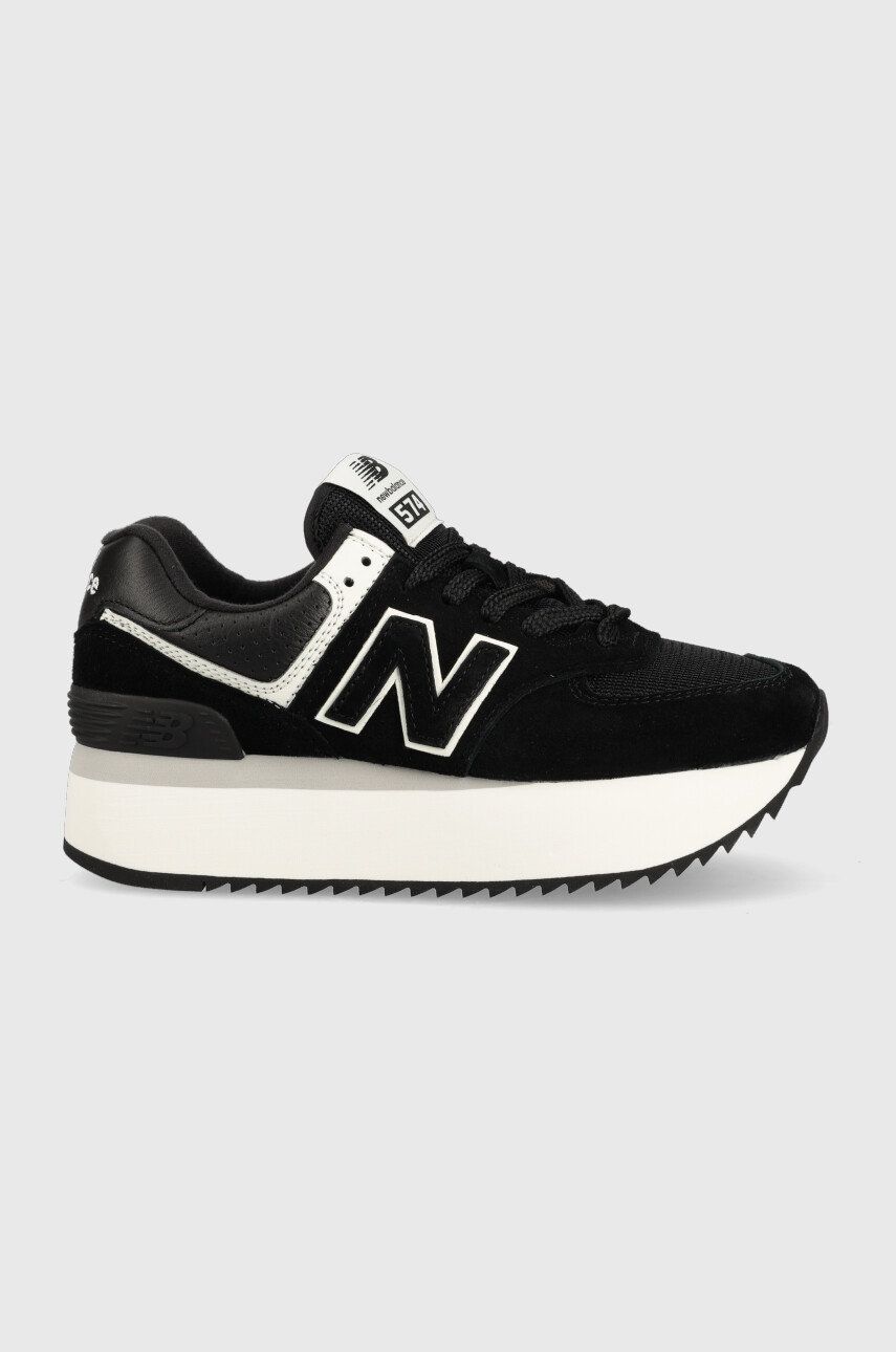 New Balance sneakersy WL574ZAB kolor czarny