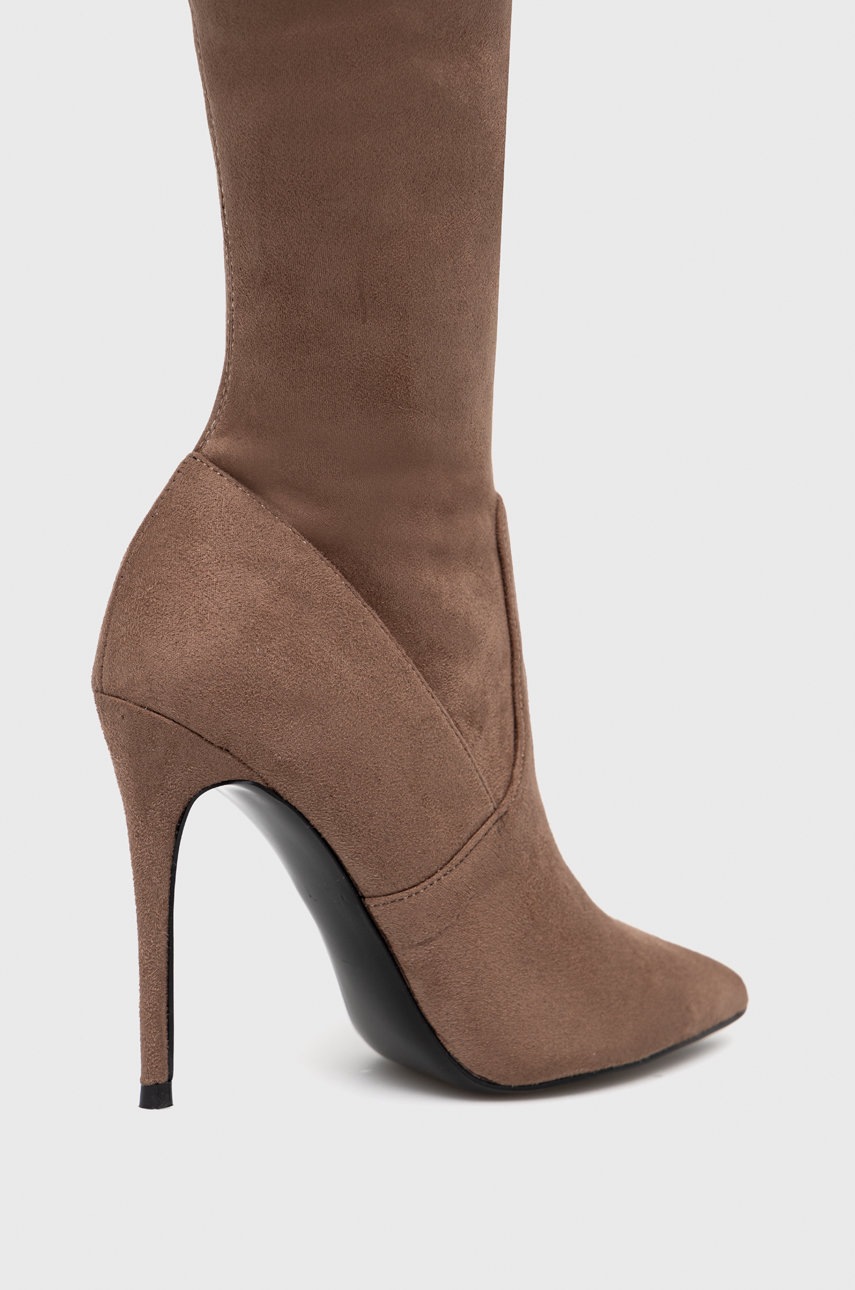 

Сапоги Steve Madden Dade женские цвет коричневый на шпильке