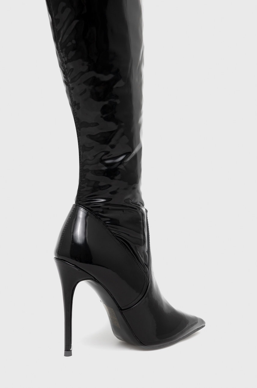 

Сапоги Steve Madden Dominique женские цвет чёрный на шпильке